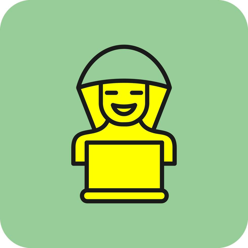 Hacker Vector Icon Design