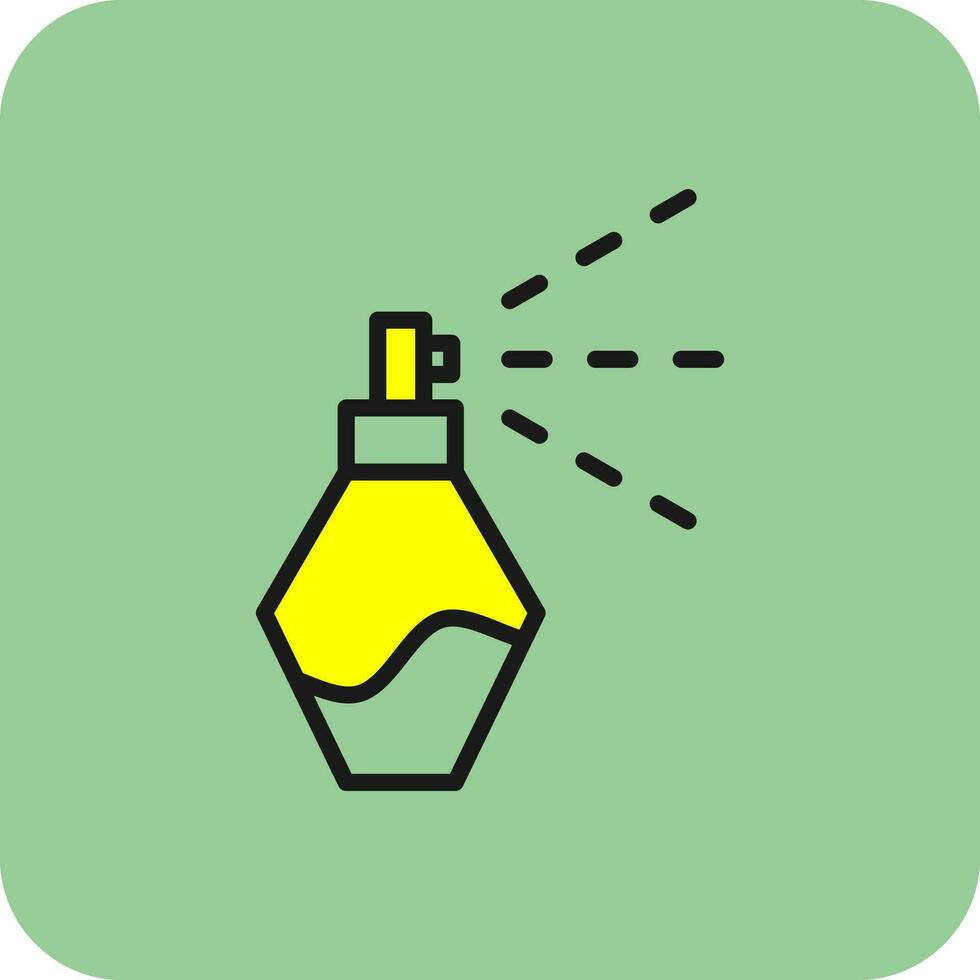 Perfume Bottle Vector Icon Design