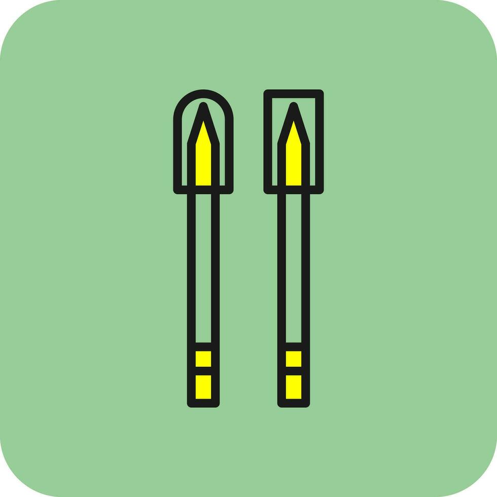 Brow Pencil Vector Icon Design