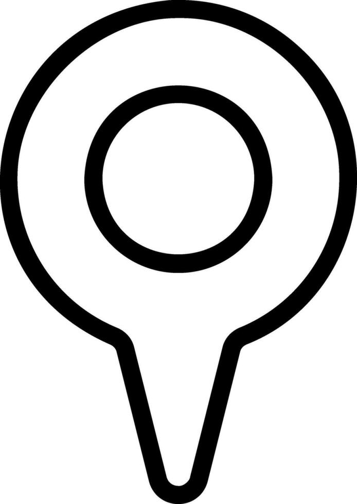 placeholder line icon vector