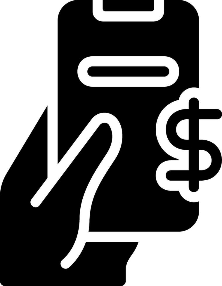 subscription glyph icon vector