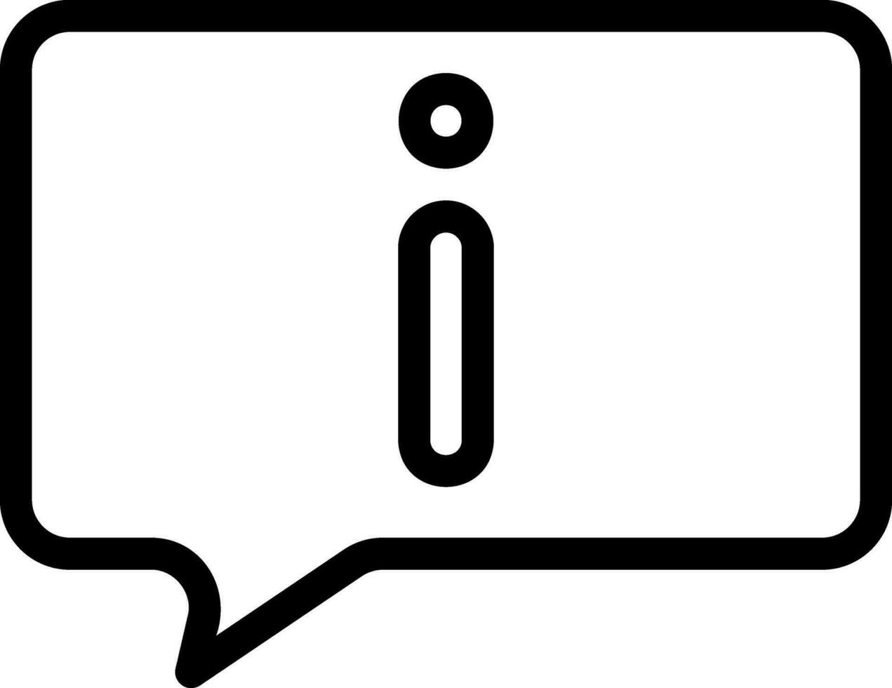 info line icon vector