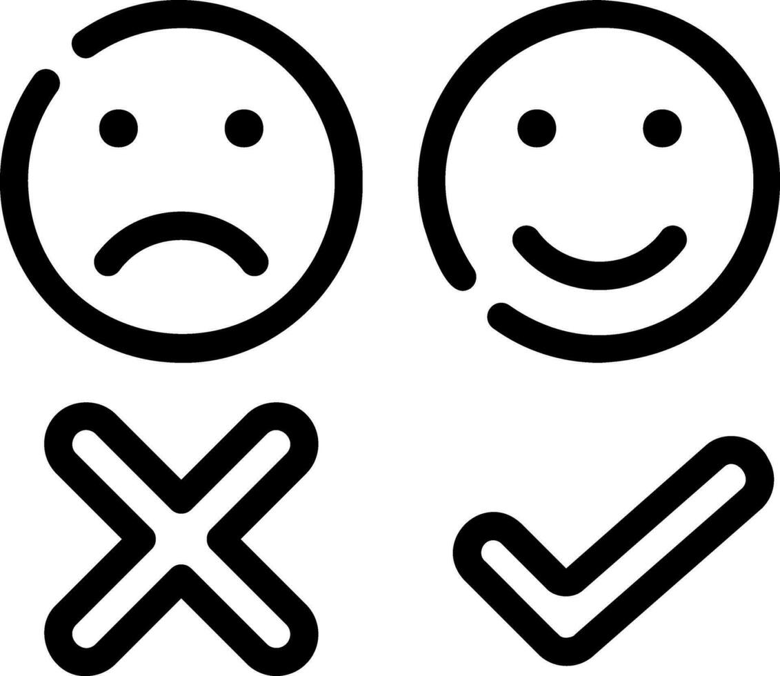 survey line icon vector
