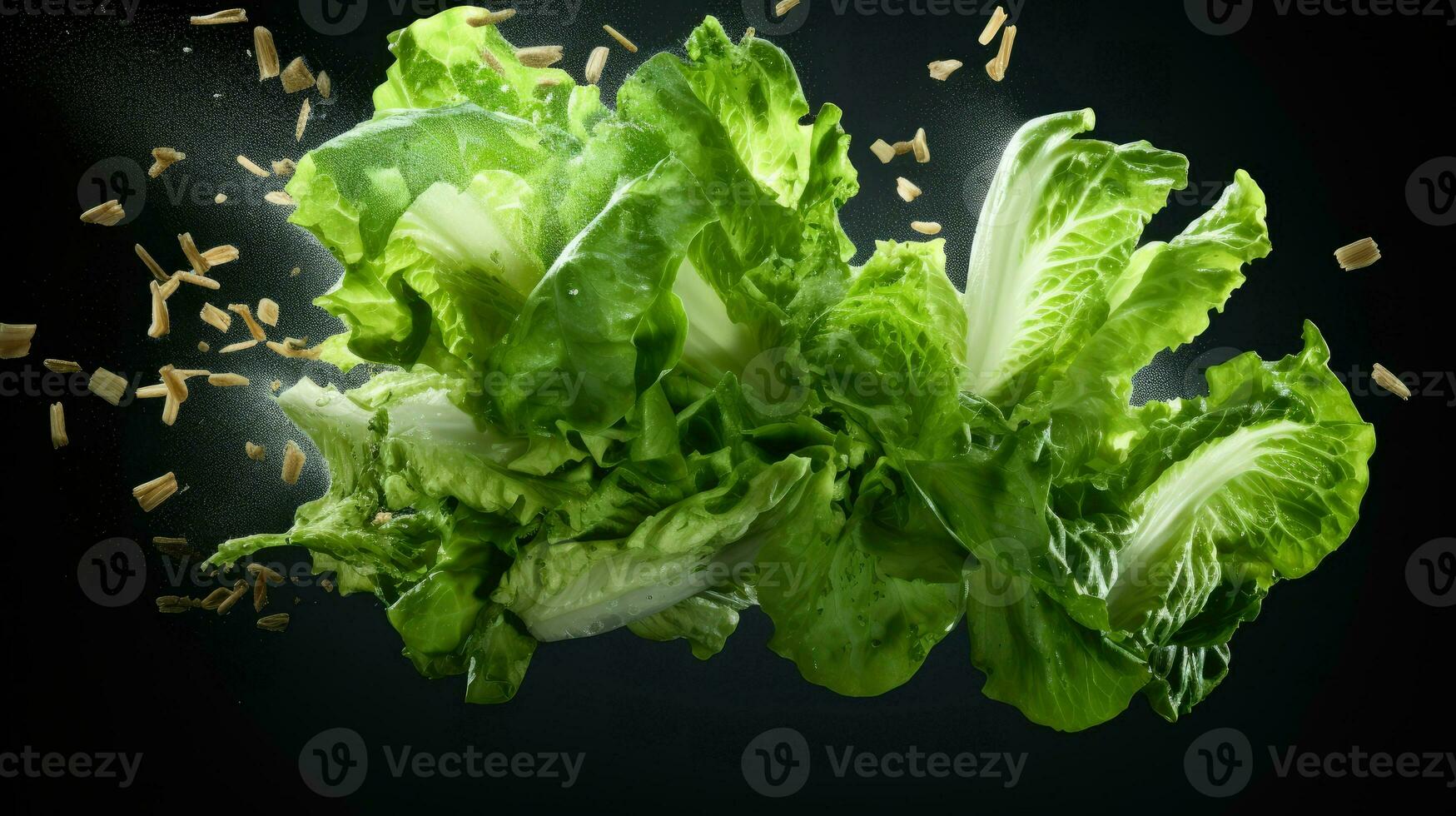 AI Generative a photo of lettuce