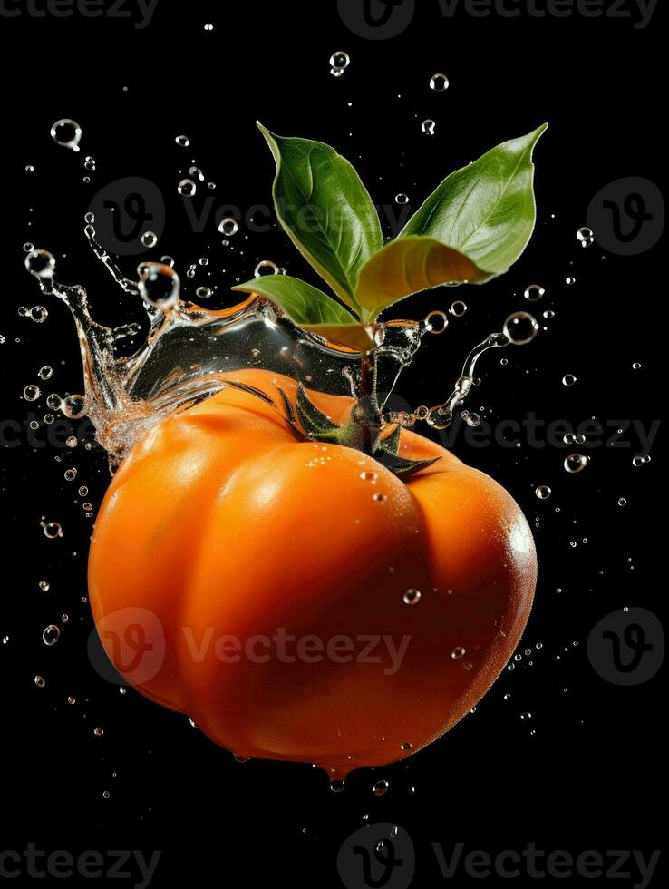 AI Generative a photo of persimmon