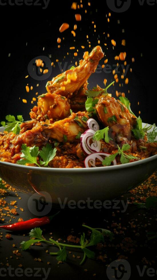 AI Generative a photo of curry