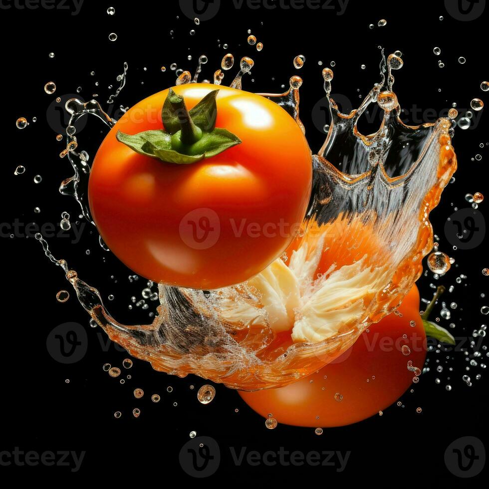 AI Generative a photo of persimmon