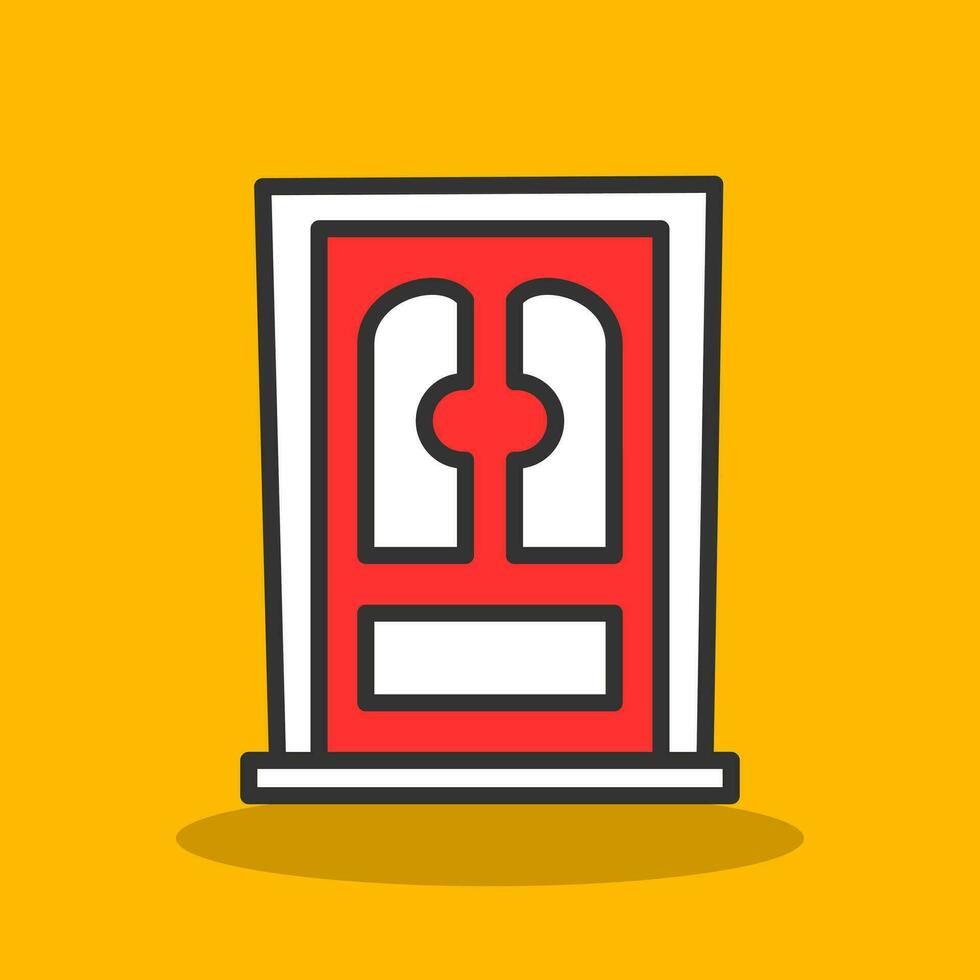Door Vector Icon Design