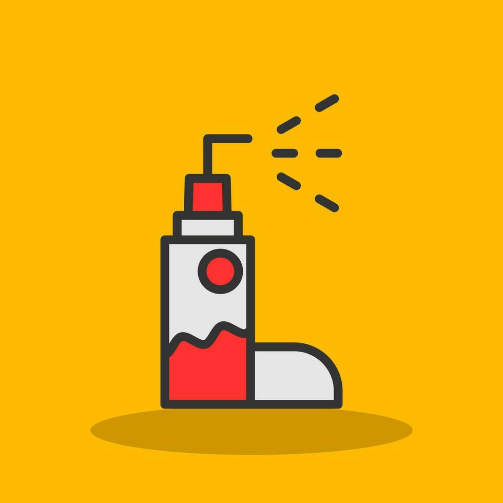 Dry Shampoo Vector Icon Design