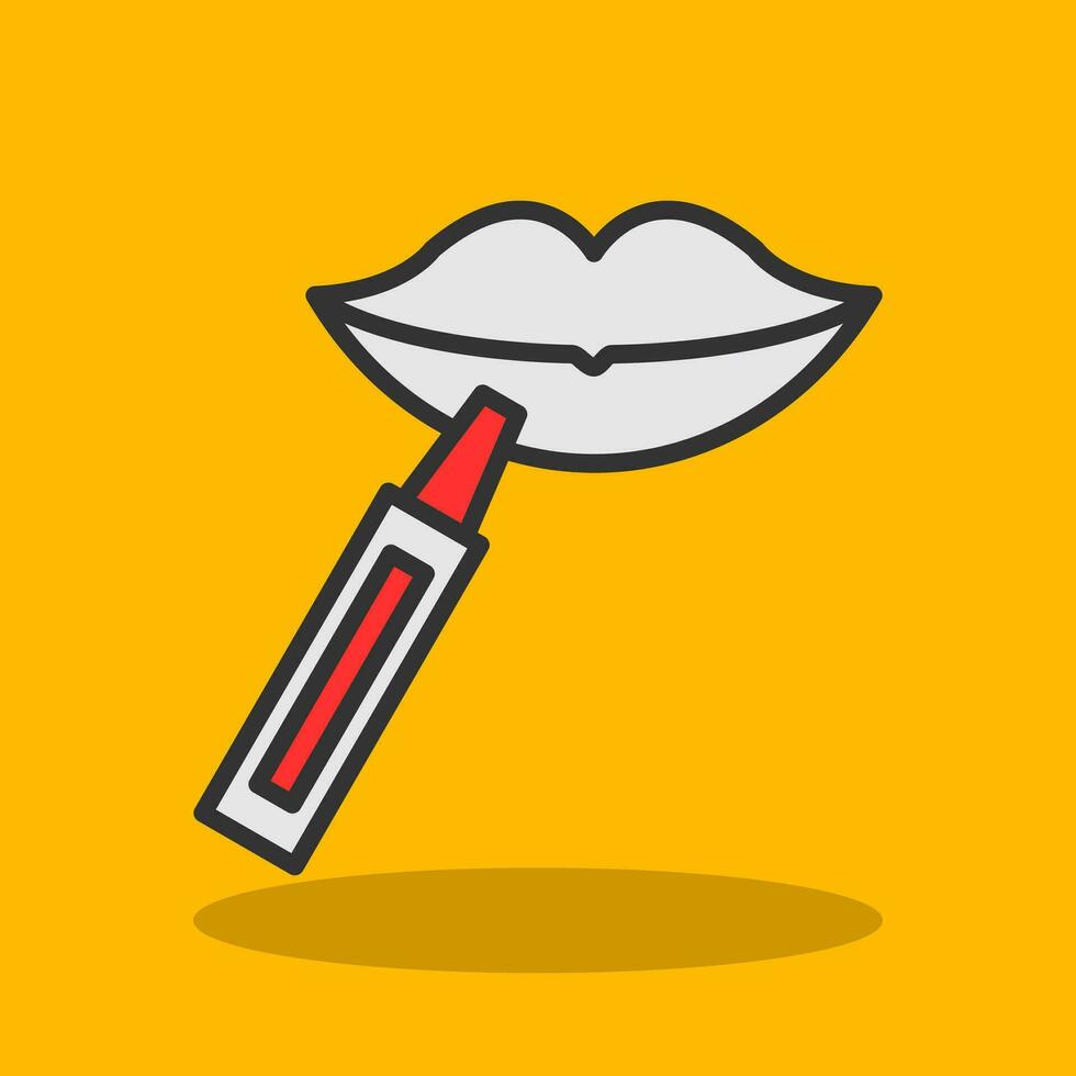 Lip Butter Vector Icon Design