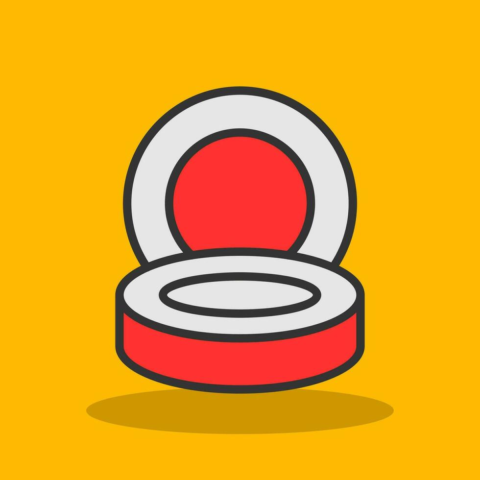 Bronzer Vector Icon Design