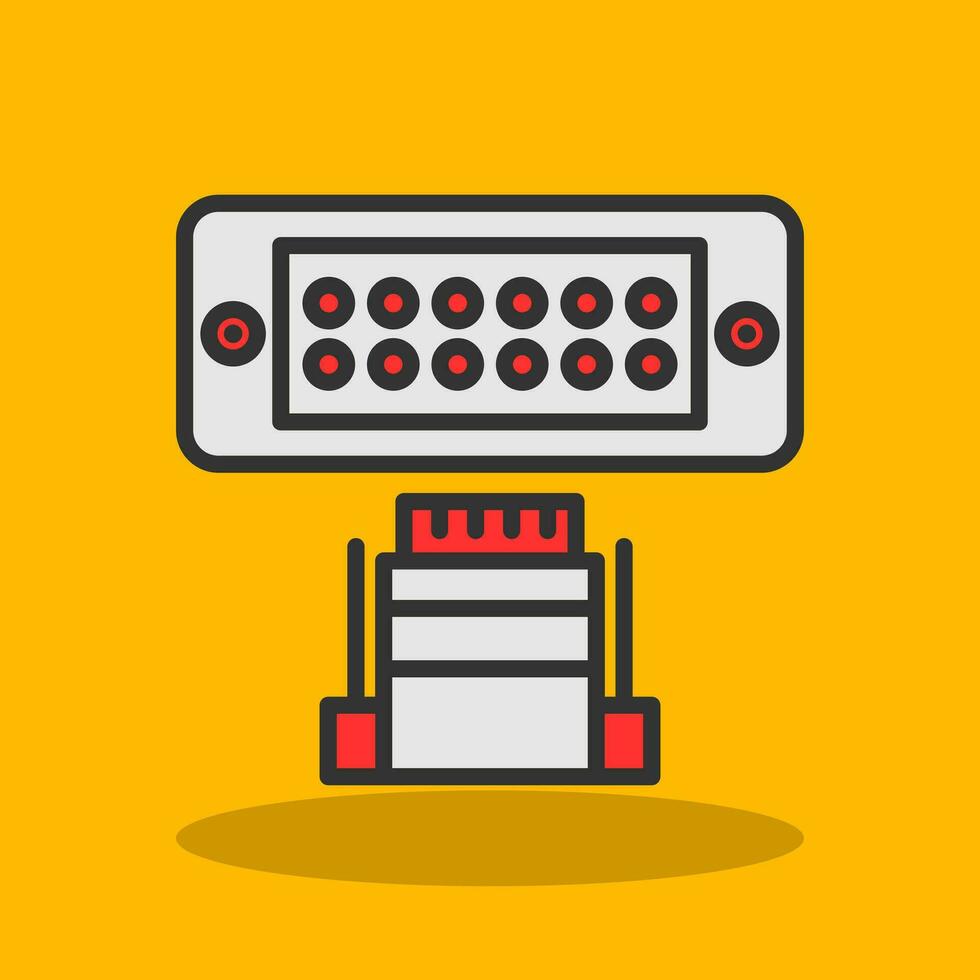 Vga Vector Icon Design