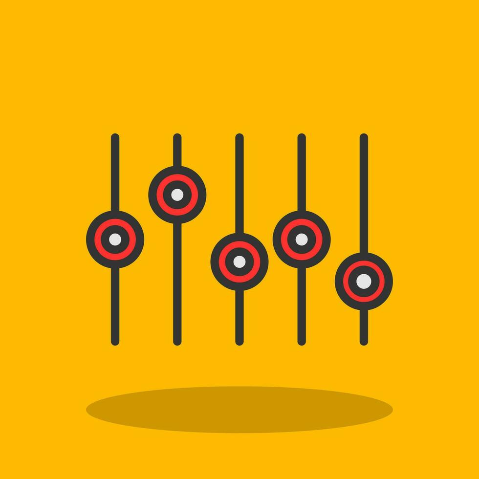 Equalizer Vector Icon Design