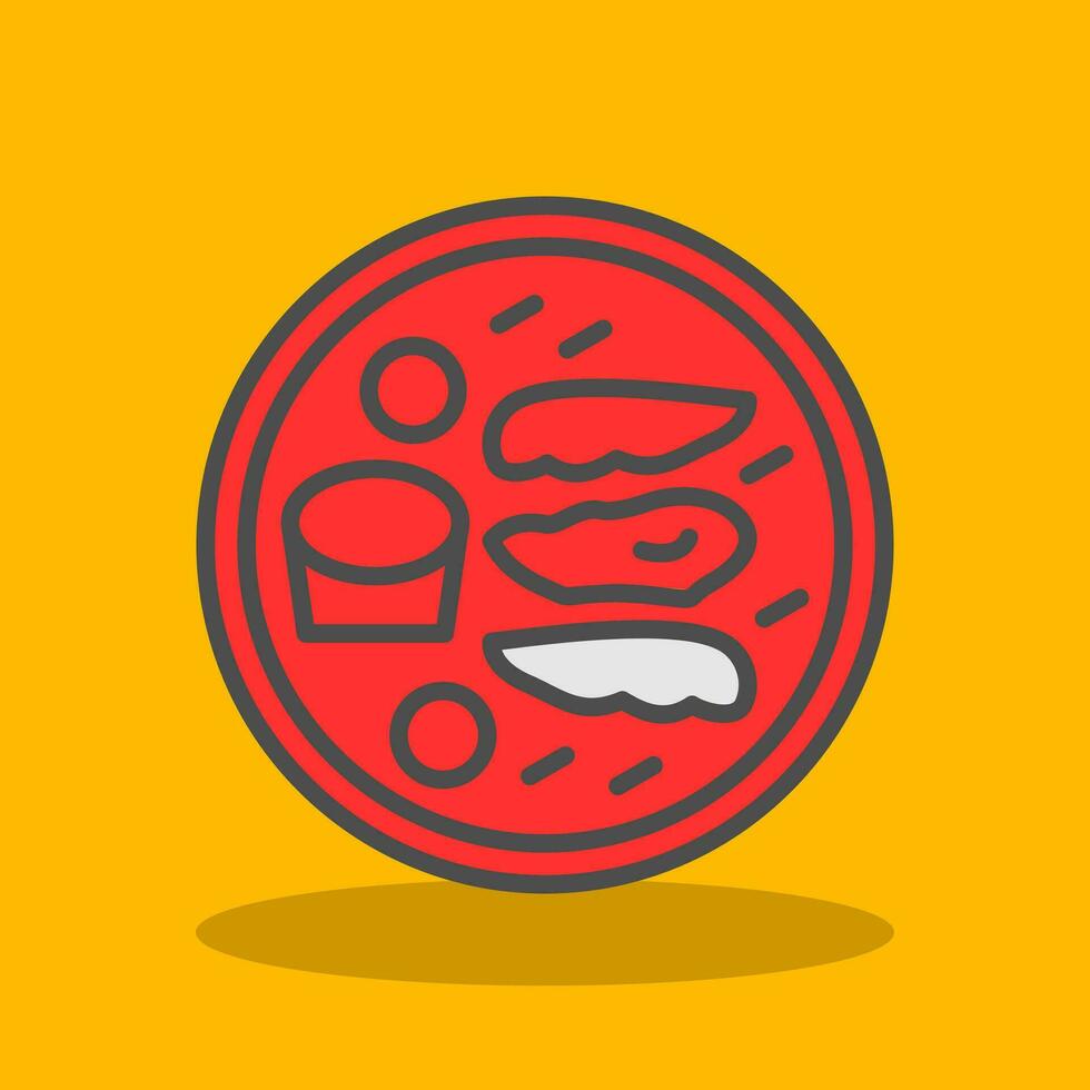 Chicken Fingers Vector Icon Design