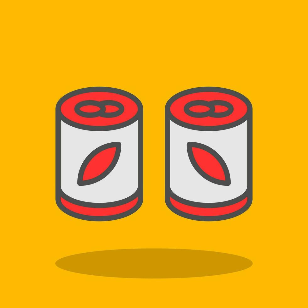 Sushi Roll Vector Icon Design