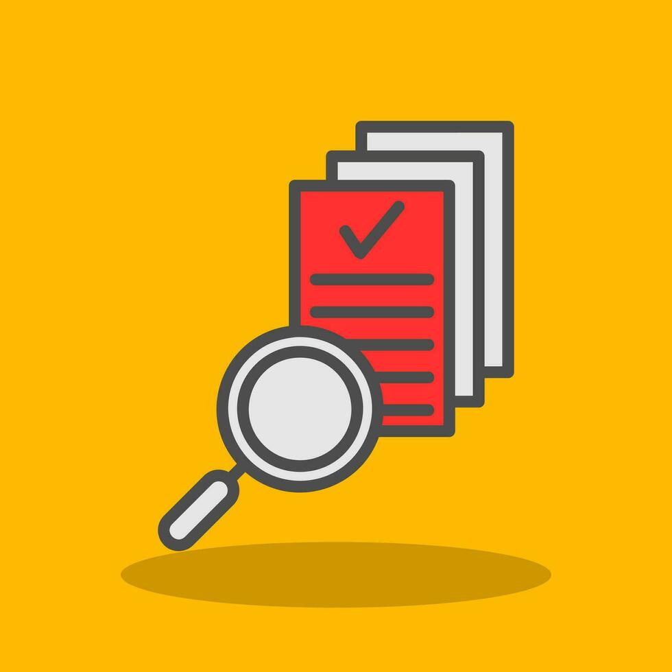 Magnifying Glass Vector Icon Design