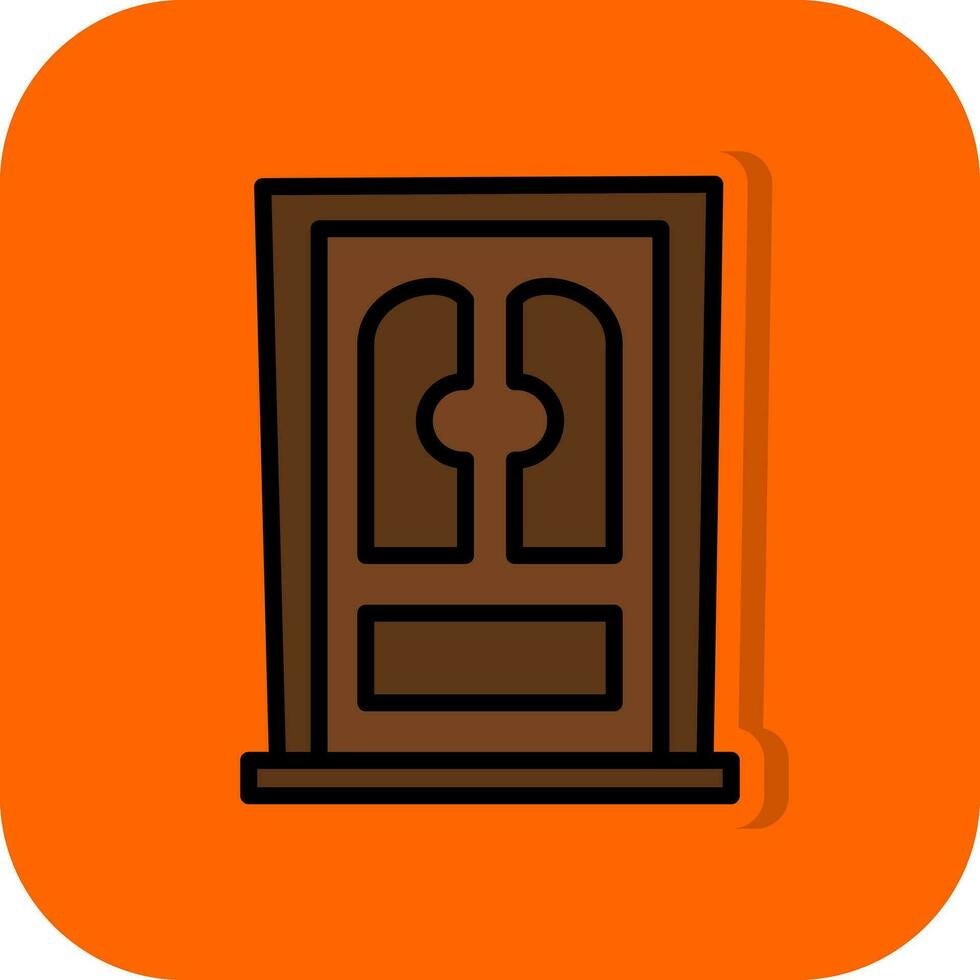 Door Vector Icon Design