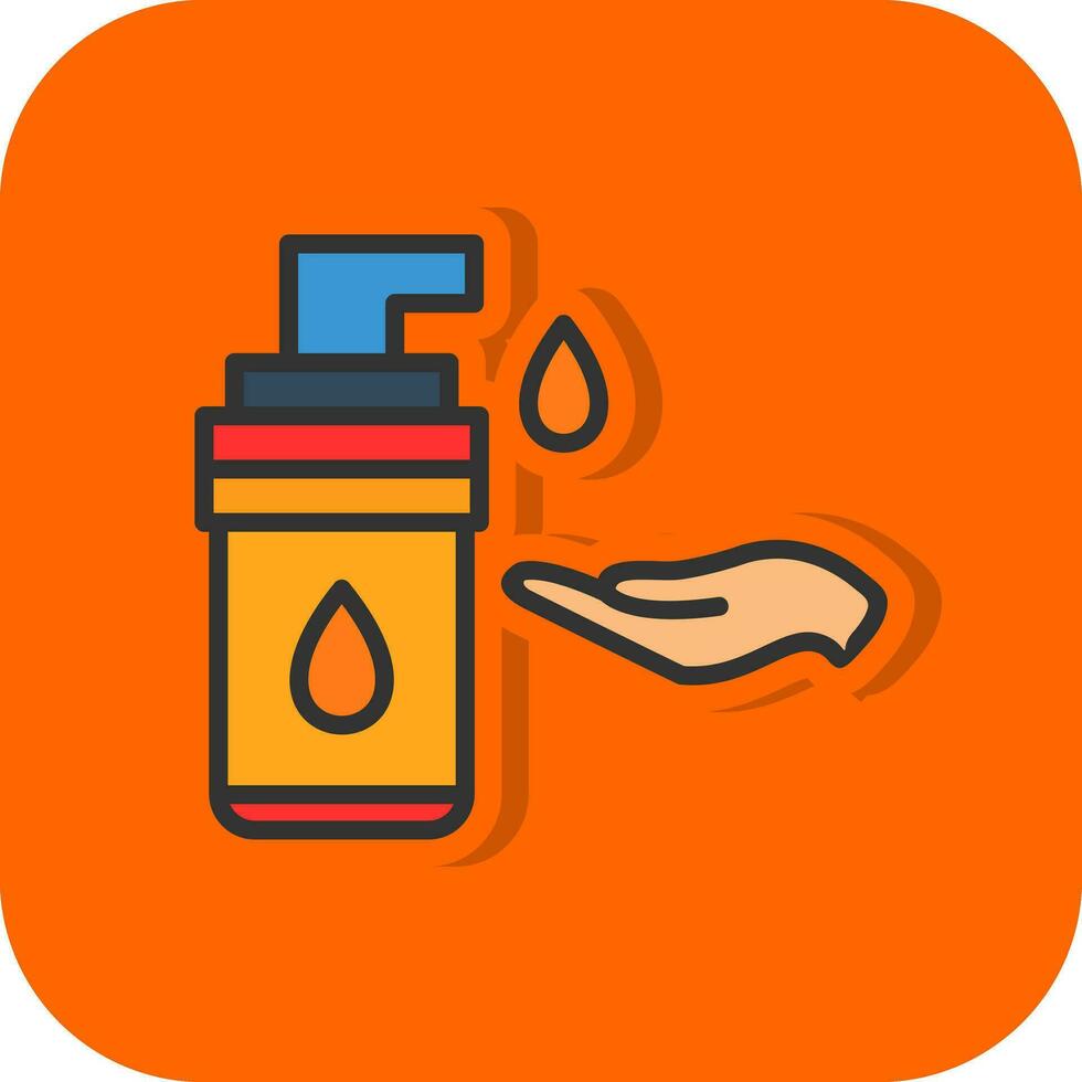 Body Oil Vector Icon Design