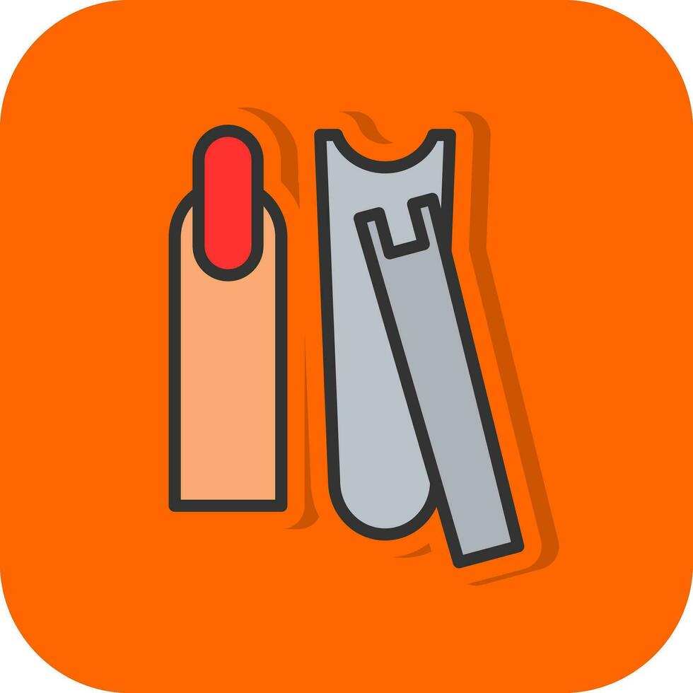 Nail Clippers Vector Icon Design