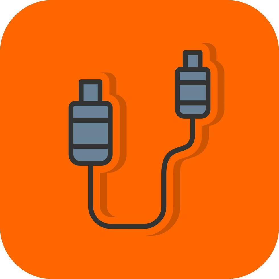 Jack connector Vector Icon Design