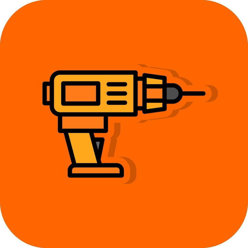 Drill Vector Icon Design