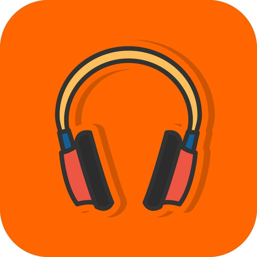 Headphone Vector Icon Design