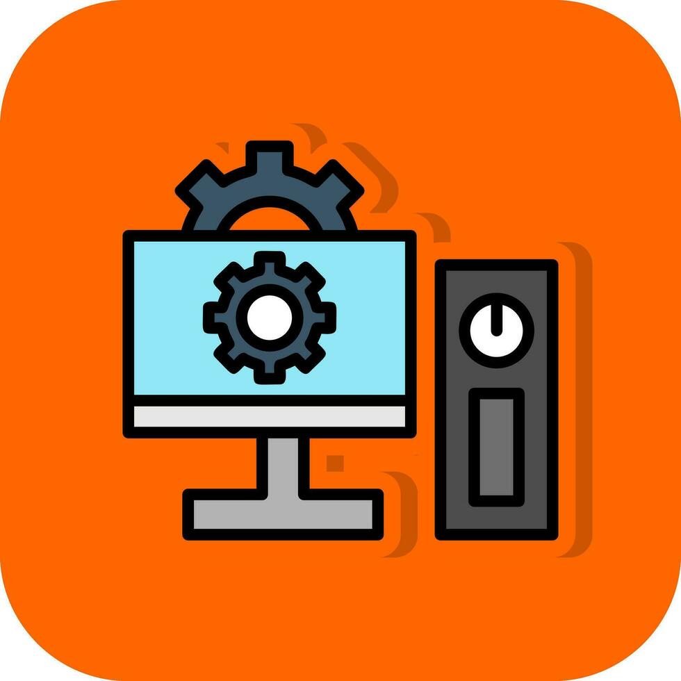 Desktop Vector Icon Design