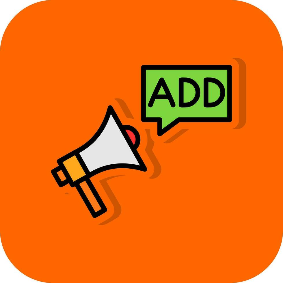 Advert Vector Icon Design