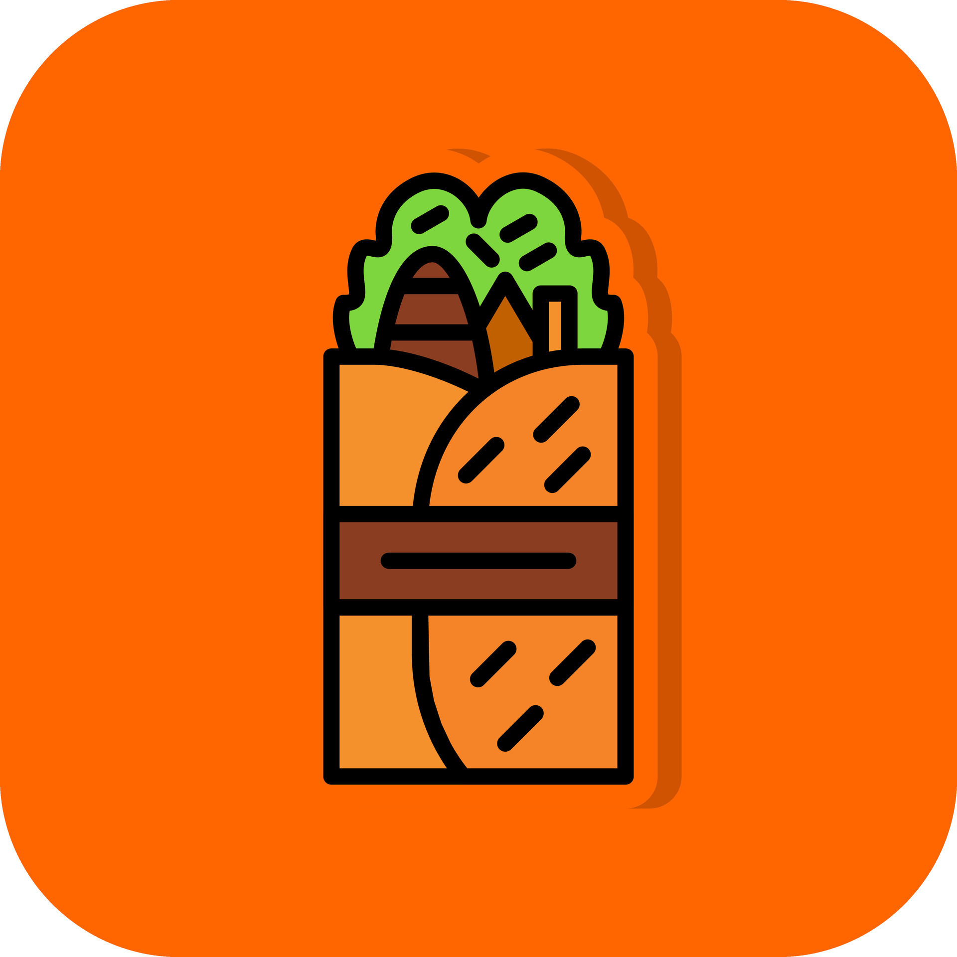 Cobb Wrap Vector Icon Design 30931166 Vector Art at Vecteezy