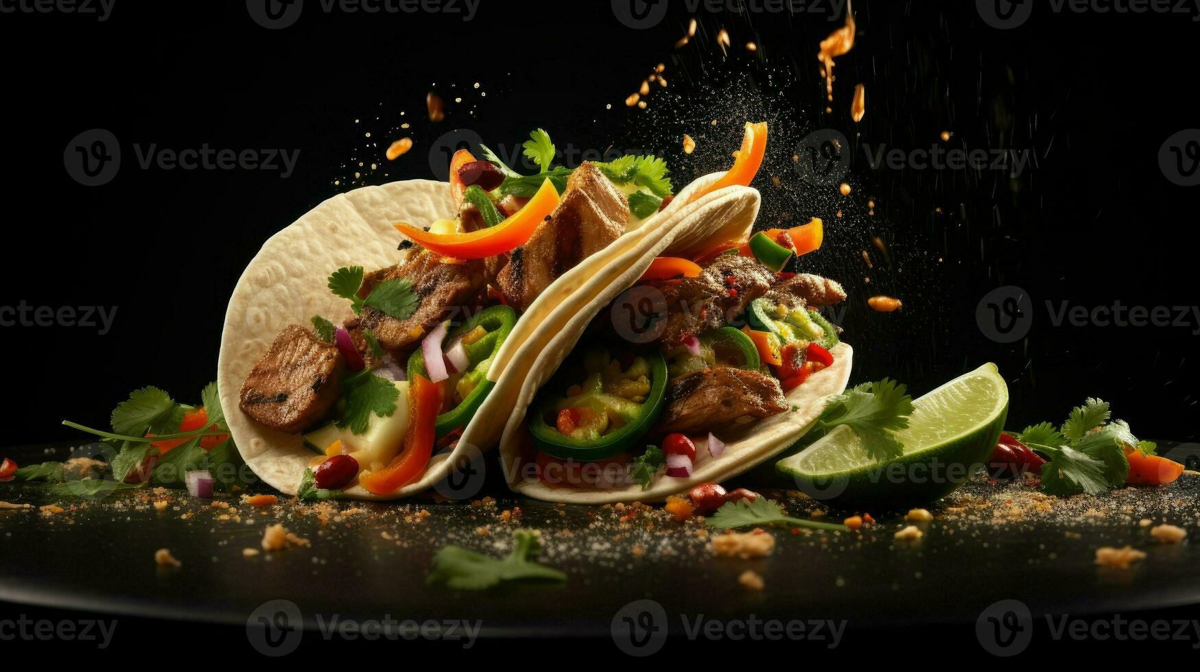 AI Generative a photo of fajitas