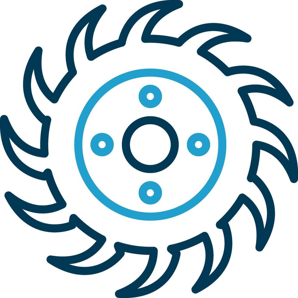 Circular saw Vector Icon Design