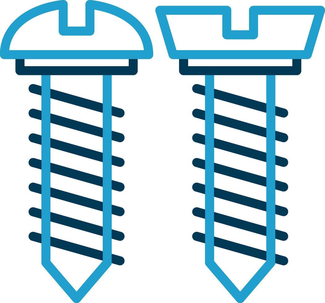 Screws Vector Icon Design