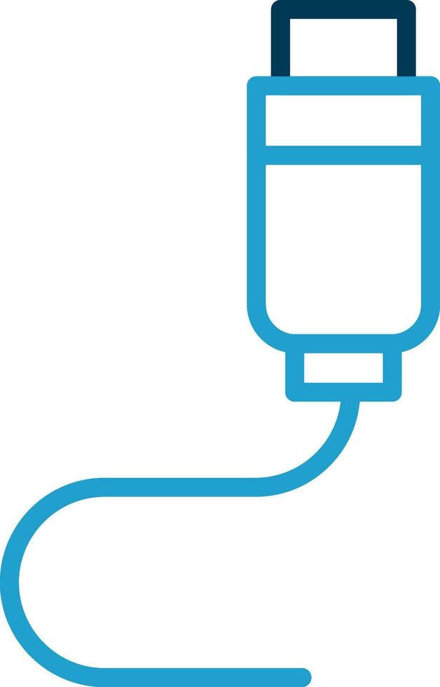 Usb connector Vector Icon Design