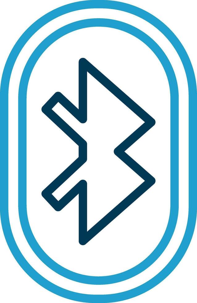 diseño de icono de vector de bluetooth