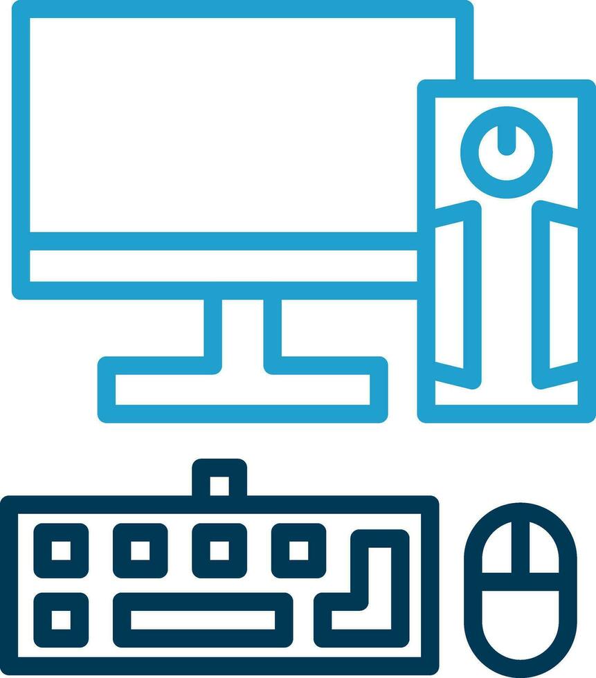 Computer Vector Icon Design