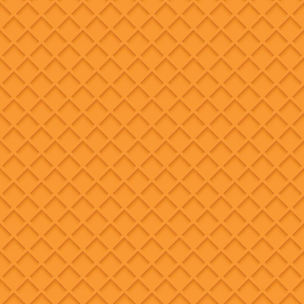 orange waffle background vector