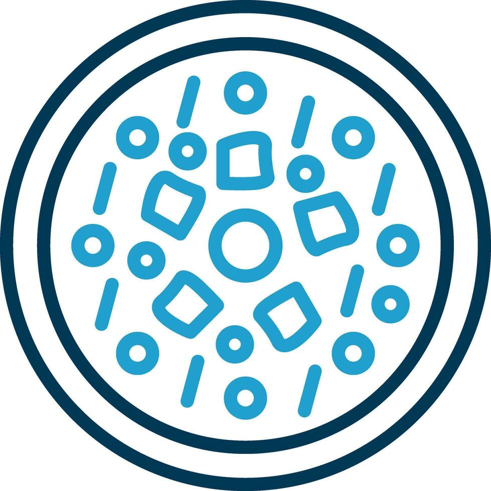 Caesar Pizza Vector Icon Design