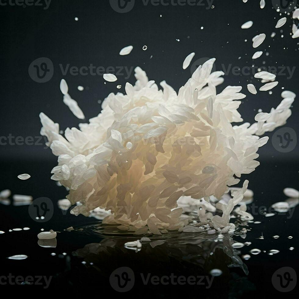 AI Generative a photo of rice
