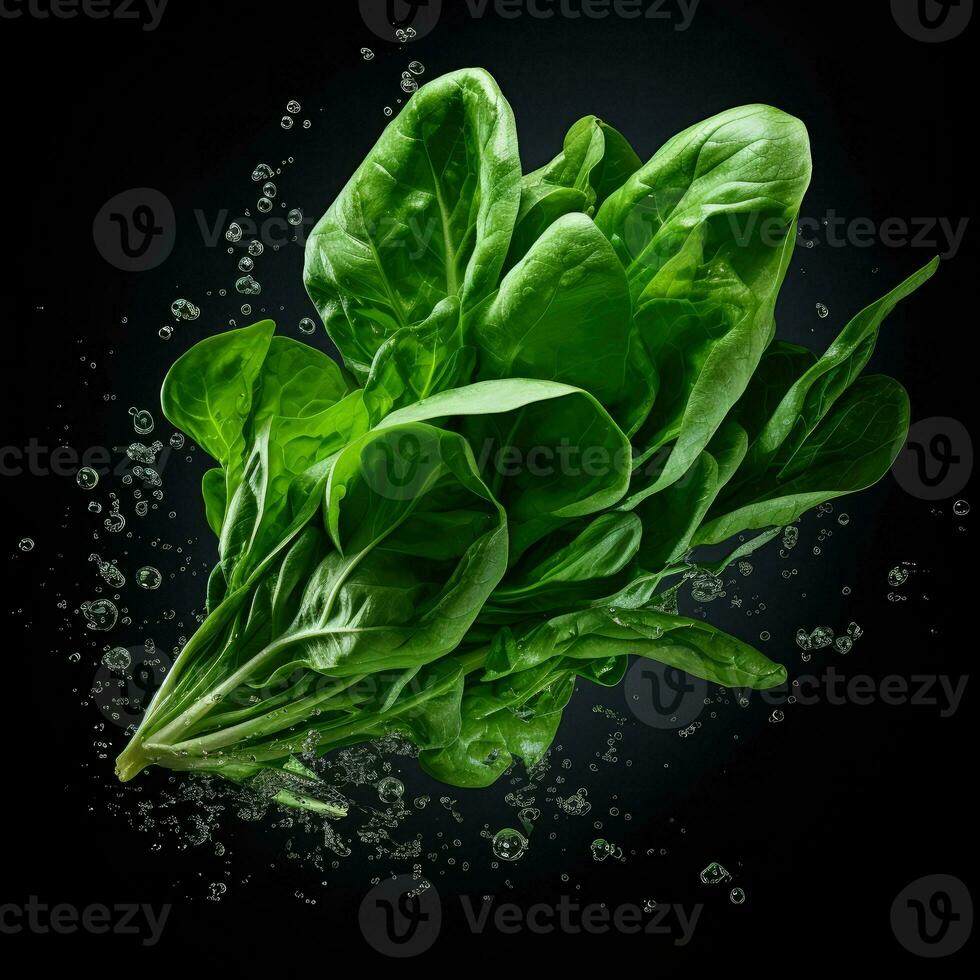 AI Generative a photo of spinach