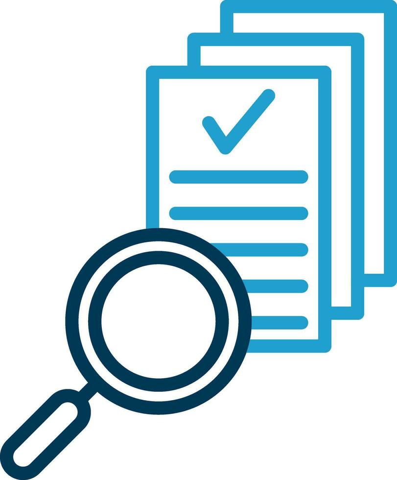 Magnifying Glass Vector Icon Design