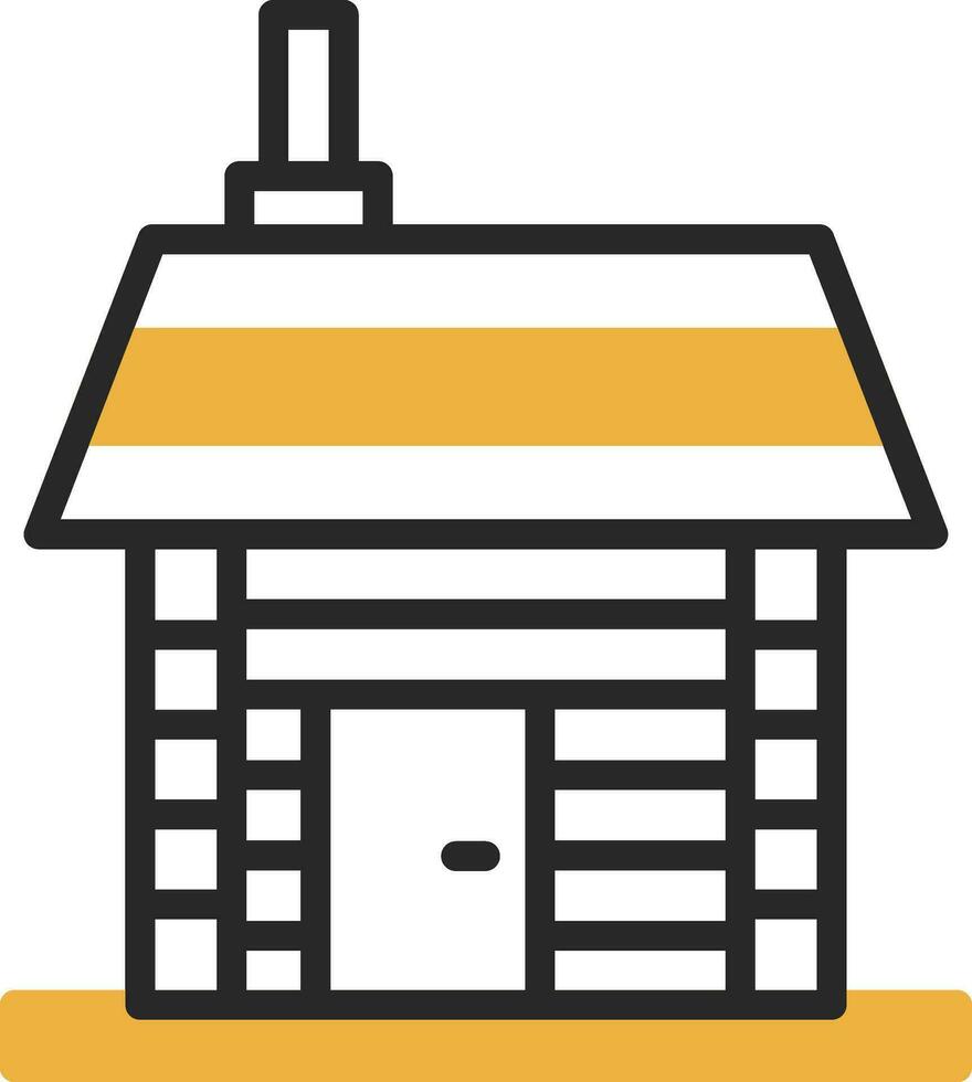 Cabin Vector Icon Design