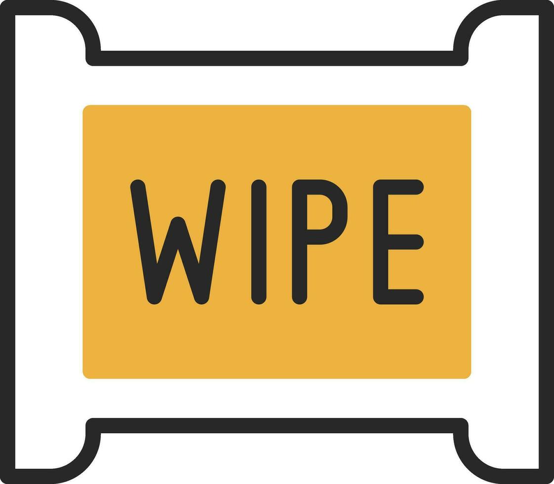 Makeup Wipes Vector Icon Design