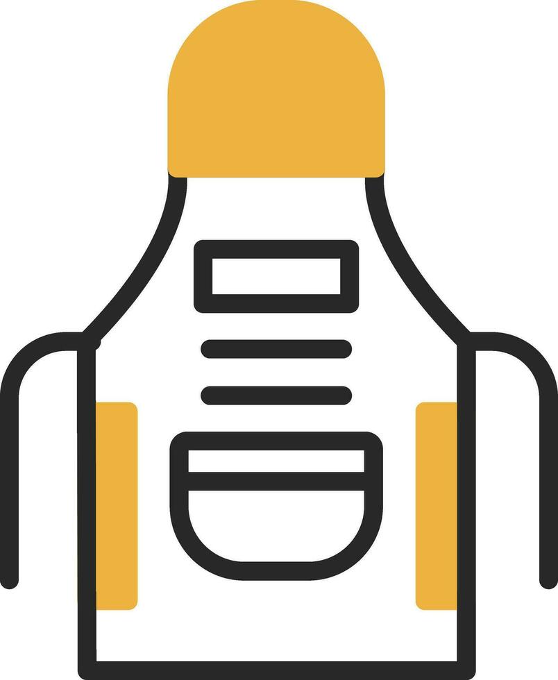 Apron Vector Icon Design