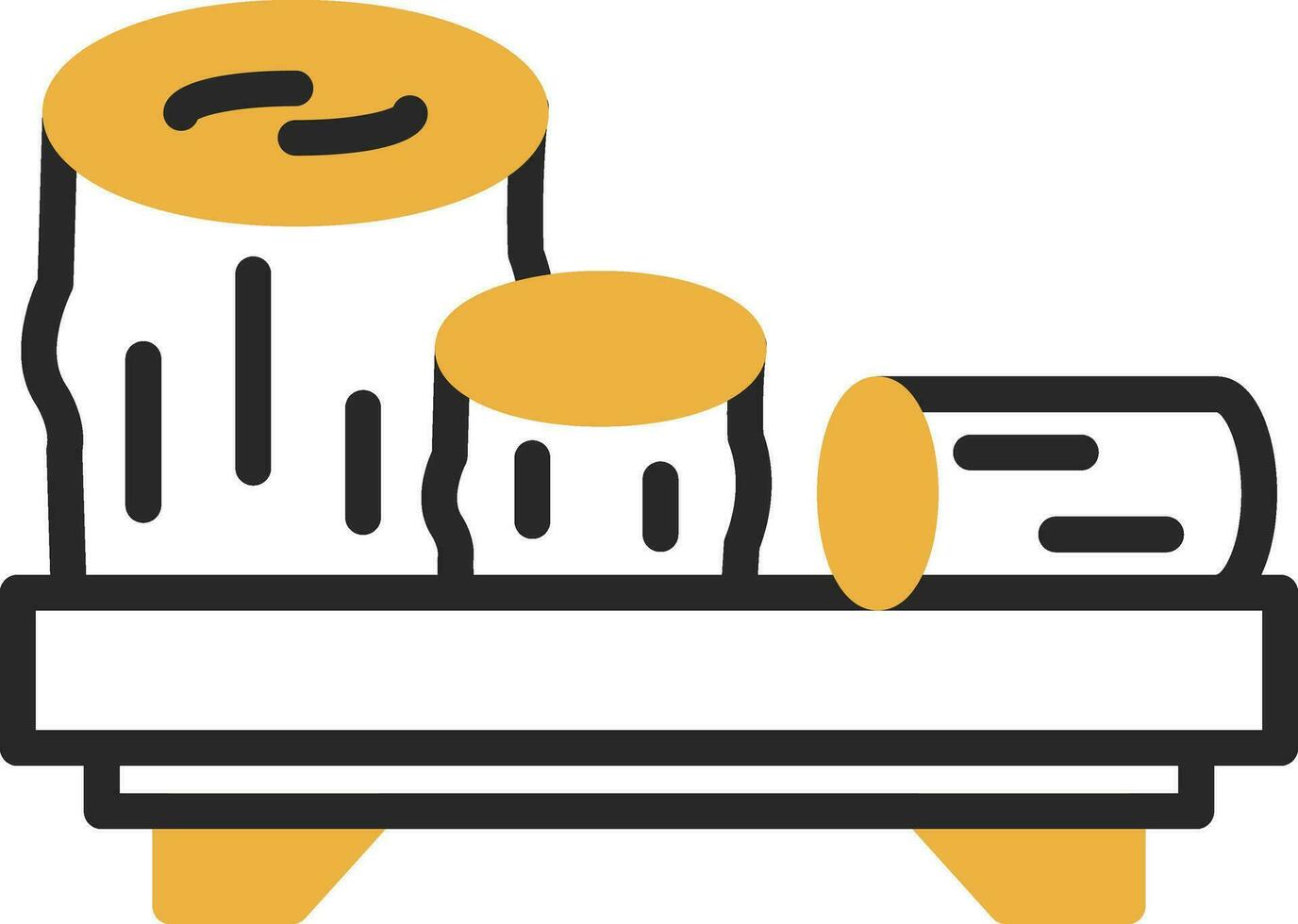 Wood Vector Icon Design