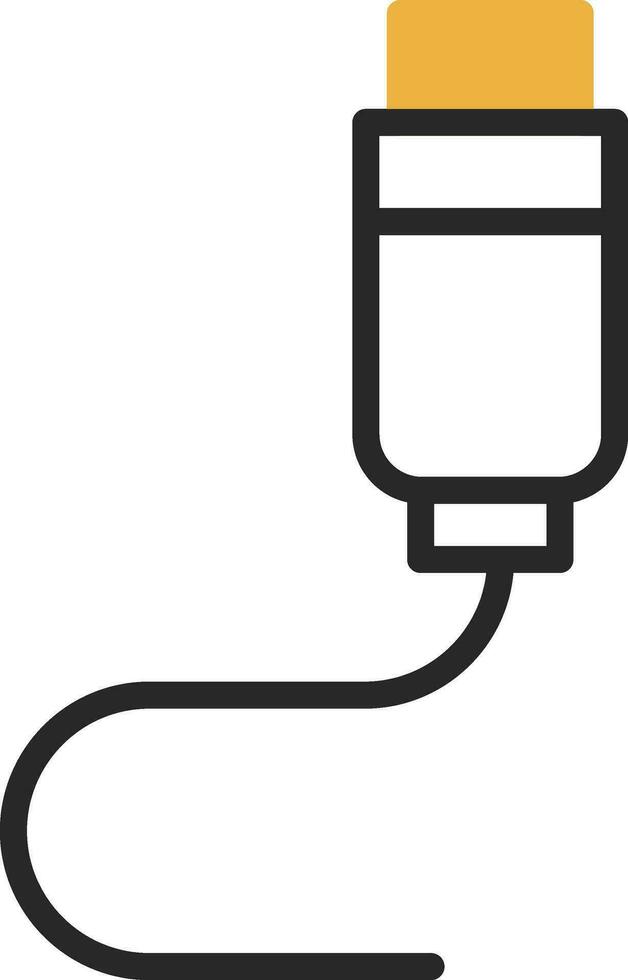 Usb connector Vector Icon Design