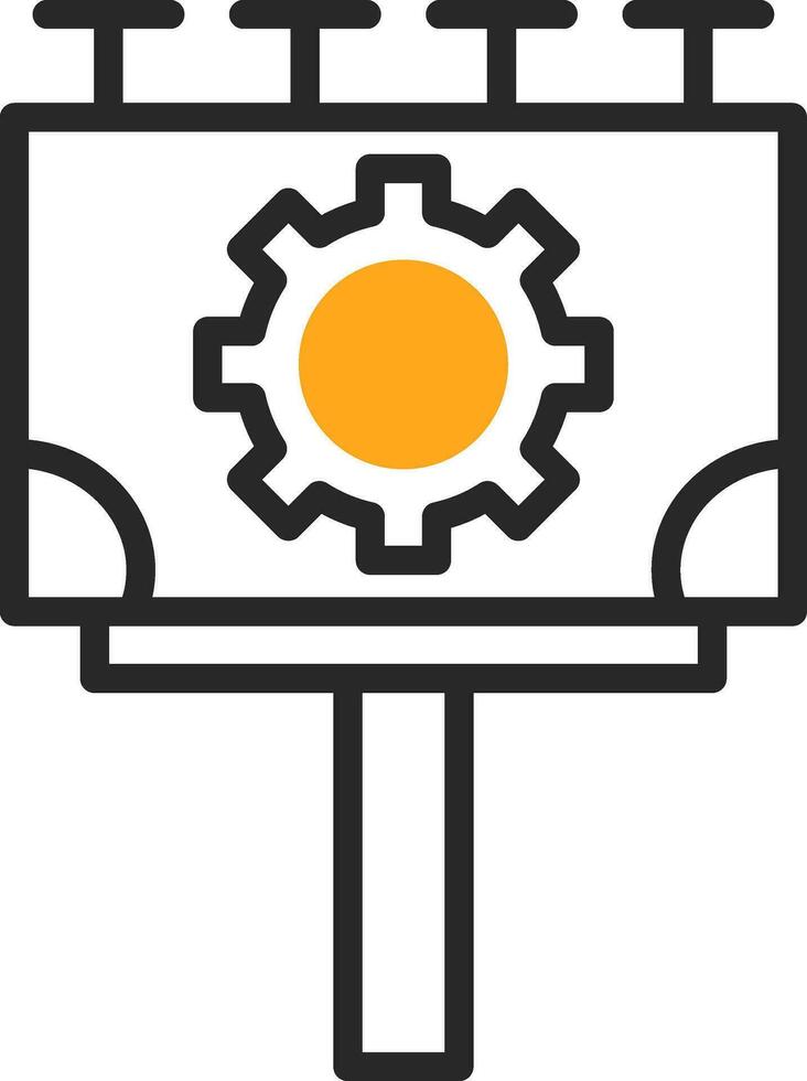 diseño de icono de vector de cartelera