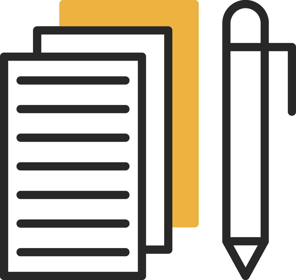 Notes Vector Icon Design