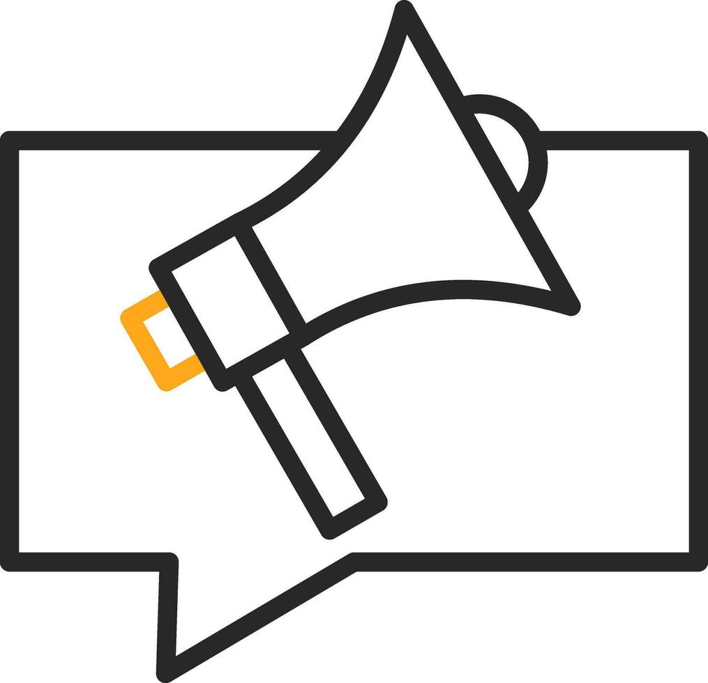 Megaphone Vector Icon Design