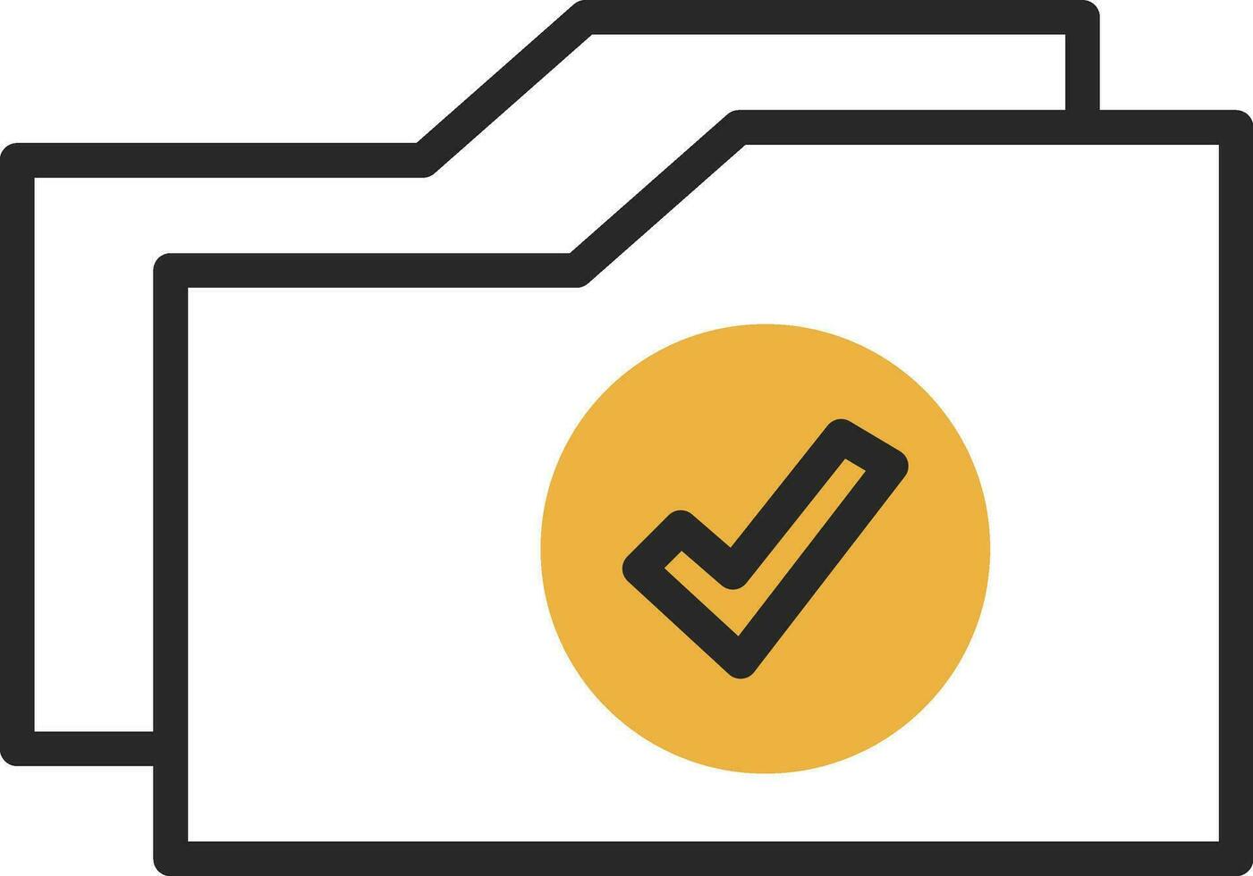 Folders Vector Icon Design