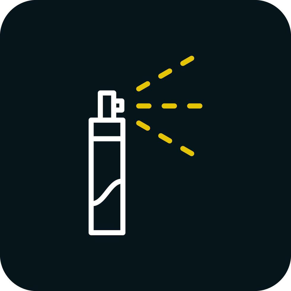 Hair Spray Vector Icon Design